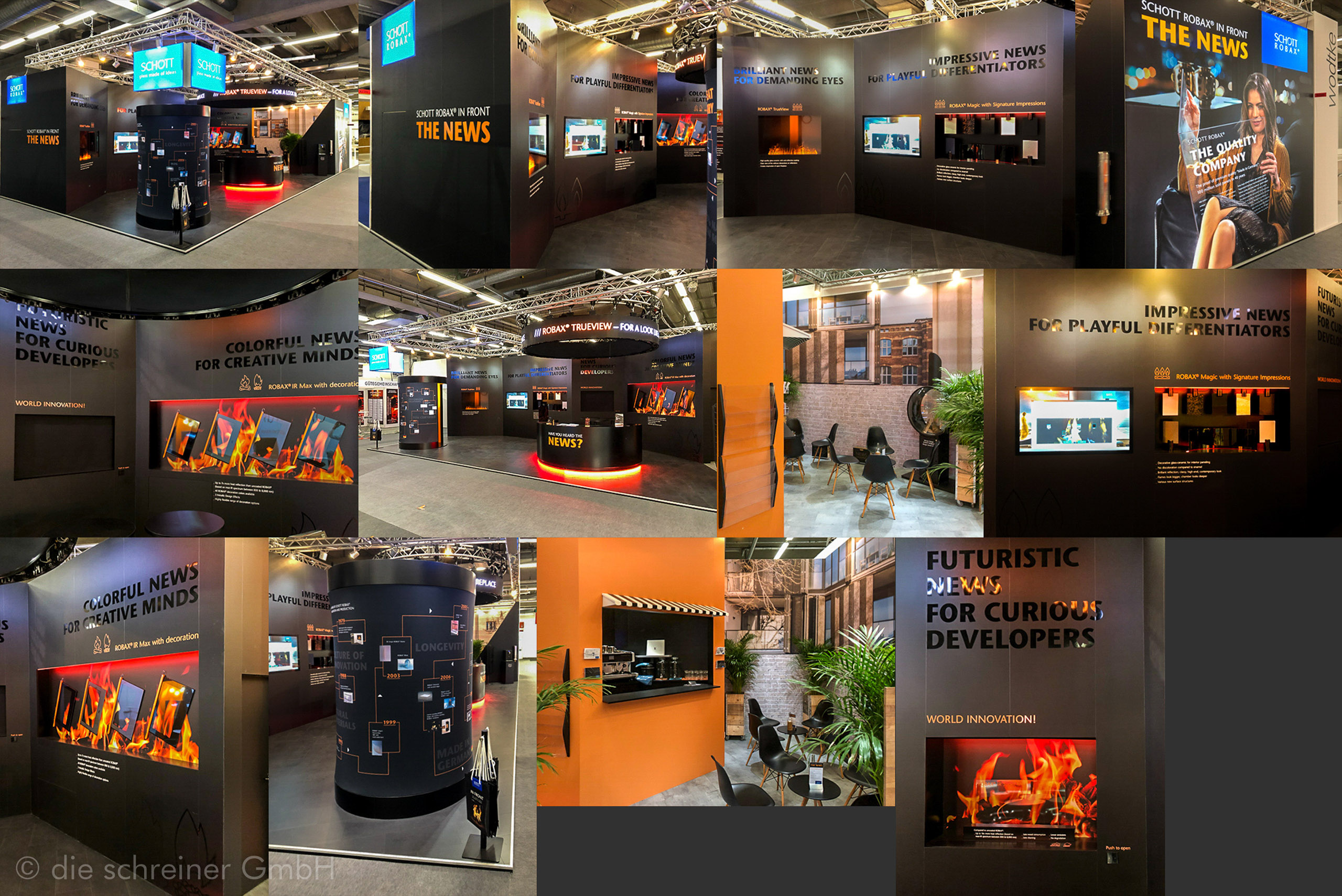 Messestand Schott Robax